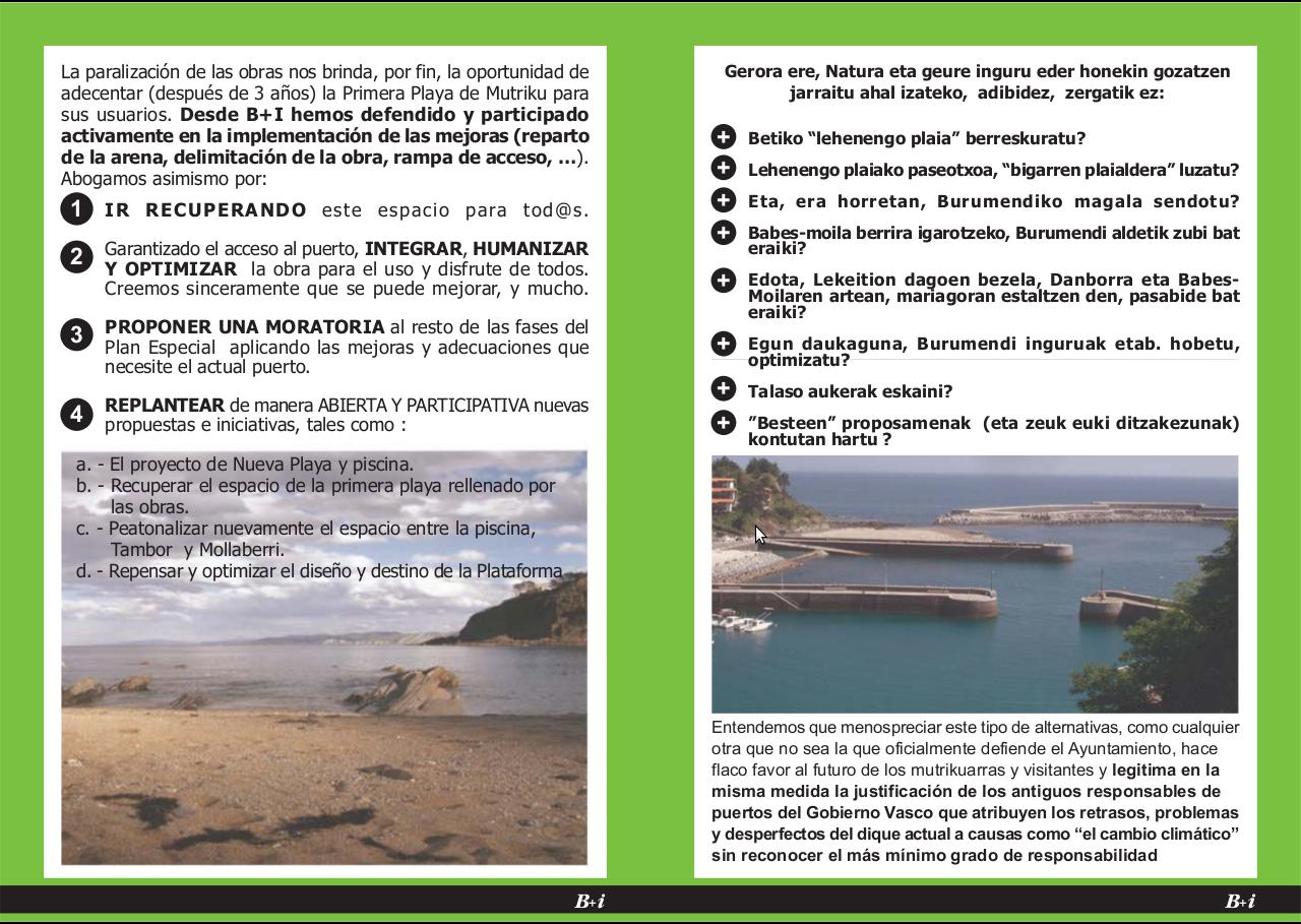 Mutrikuko portua: Biztu boletina 2