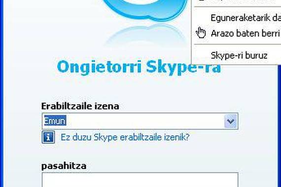 Laster hilko da Skype