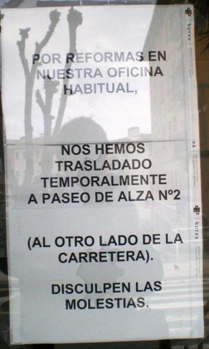 salaketa Kutxa 2009ko mar