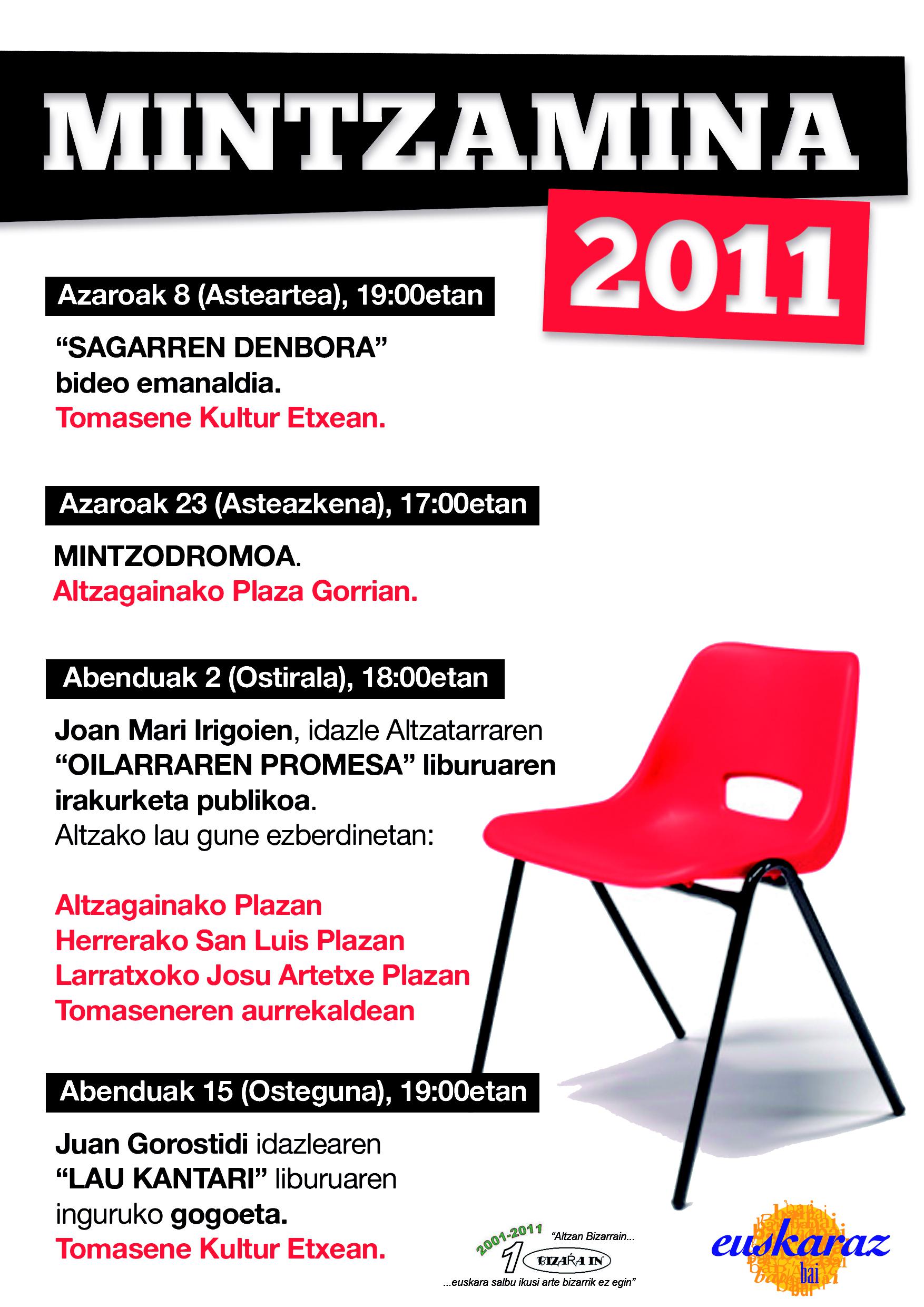 Mintzamina 2011