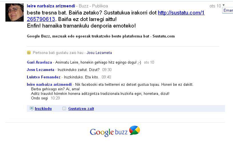 Buzz publikoak