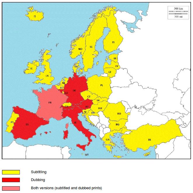 Azpidatziak Europako zine aretoetan