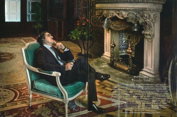 Patxi Lopez Vanity Fair aldizkarian
