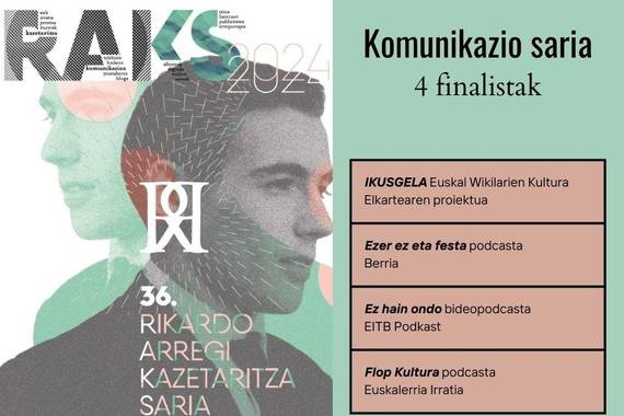 Rikardo Arregi sariak: 8 finalistak eta ohorezkoa, Ana Galarraga