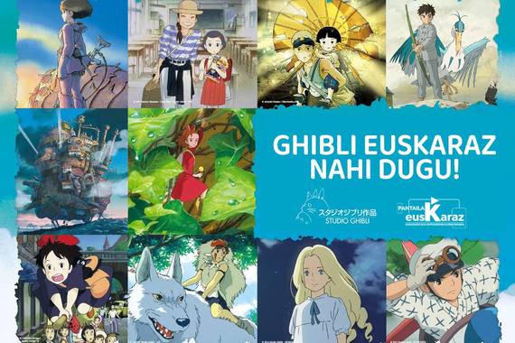 Ghibli eta Miyazaki euskaraz: aukera extra-ofizialak