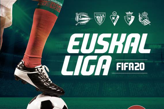 FIFA20 e-kirol Euskal Liga jokatuko da euskal selekzioen alde