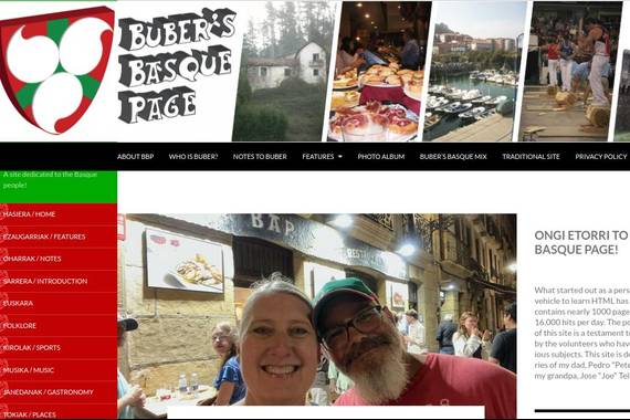 Buber.net-ek gogor dirau, Blas Uberuaga pioneroaren lehen euskal webguneak