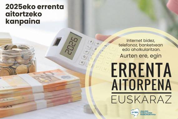 Errenta aitorpena euskaraz egiteko argibideak