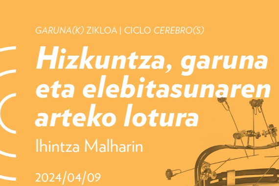 Garuna eta elebitasuna, hitzaldia eta erakusketa Donostian