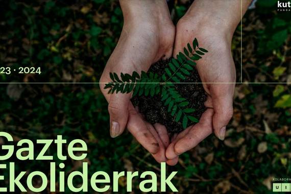 Ekoliderrak, gazteak "jasangarritasunean eta lidergo kontzientean" trebatzeko programa