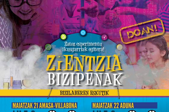 Zientzia-bizipenak Adunan eta Amasa-Villabonan