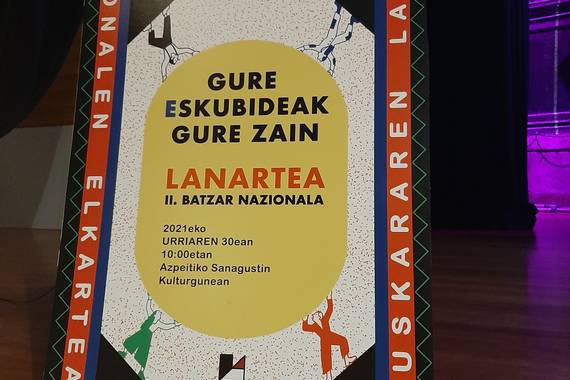 Lanarteak egindako ibilbidea azaldu dute bere 2. biltzarrean