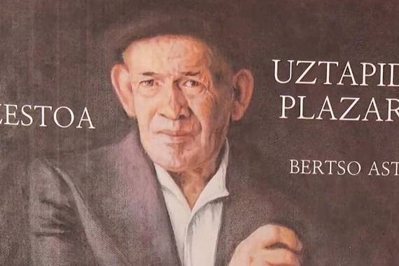 Uztapide ("viejo hori") gazteengana hurbiltzen