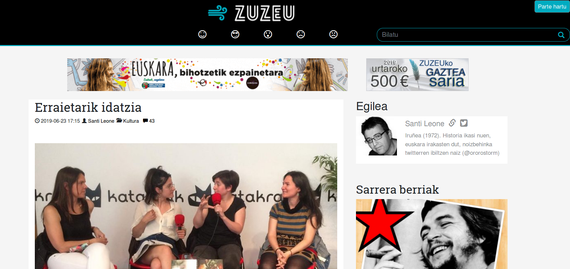 "Euskal TxioHerria arriskuan dago"