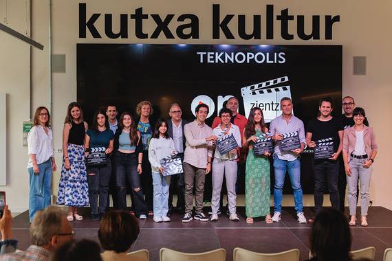 Zientzia eta teknologiari buruzko bideo labur onenak saritu dira