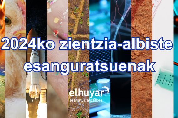 Tenperatura-igoeraren muga gainditu dela nabarmendu du Elhuyarrek 2024ko zientzia-albiste esanguratsuenen artean