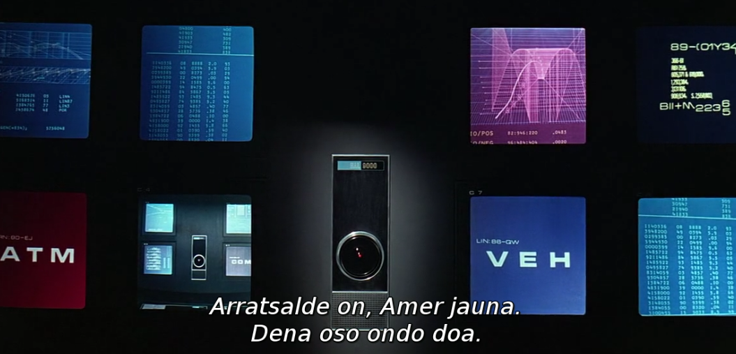 Hal 9000, 2001: A Space Odyssey