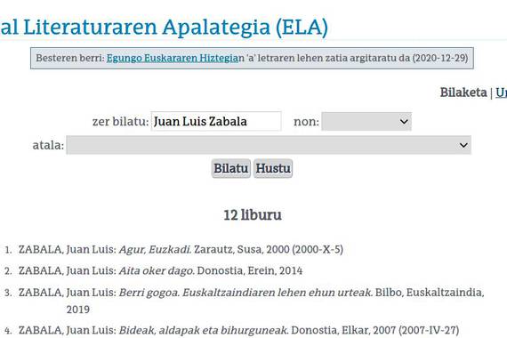21. mendean, euskarazko sorkuntza liburu bat ehun euskalduneko