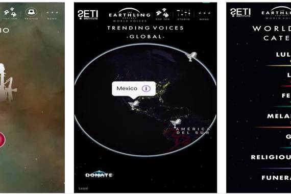 Earthling Project, 10.000 abesti espaziora