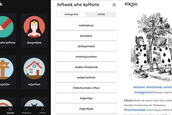 Txikipedia aplikazioa sortu du Euskarazko Wikipediak