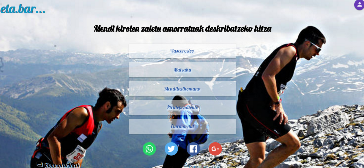 Euskal Herriak du hitza: eta.bar galdeketa gunea