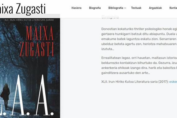 Emakumezkoen euskarazko literatura berriena aztergai