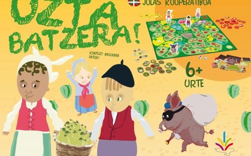 Gabon hauetan, jolastea oparitu! "Uzta batzera", 6+ urteko umeentzat