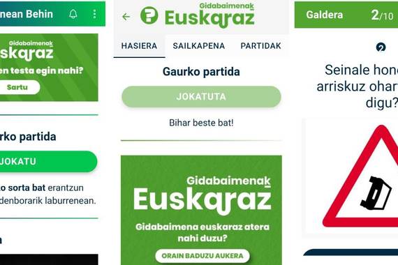 Datorren astean, aukeran, Egunean Behin bi aldiz lehiaketa tematikoarekin