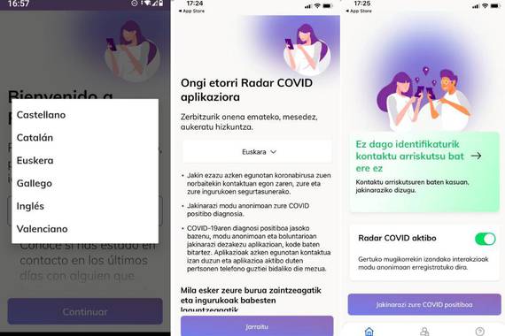 Covid-19: Immunitate karneta edo aplikazioa