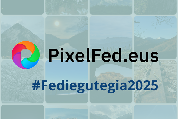 Pixelfed euskarazko zerbitzuaren bidez, argazki-egutegi bat osatu 2025erako