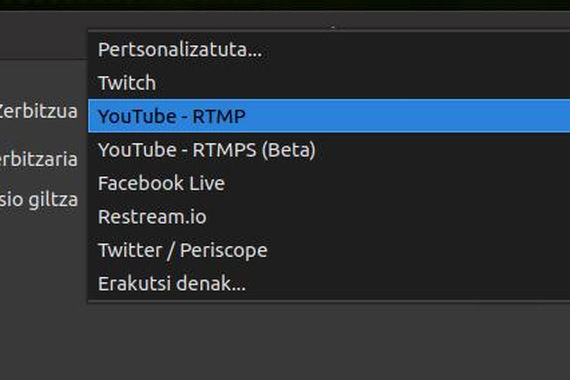 OBS ikastaroa euskaraz online (zuzenekoak eta bideo-dei profesionalak)
