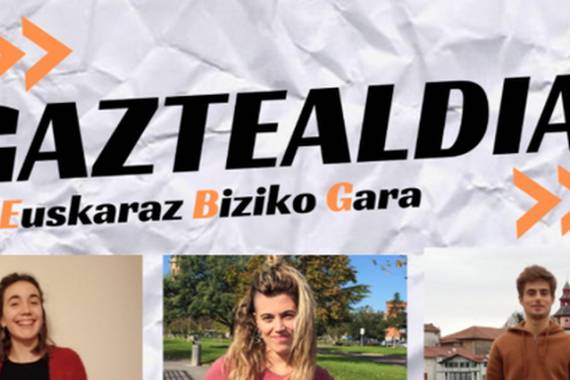 Gaztealdia, bederatzi gazteren ahalegina euskaraz bakarrik bizitzeko astebetez