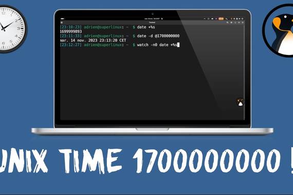 1.700 milioi segundu pasa, Unix denboran