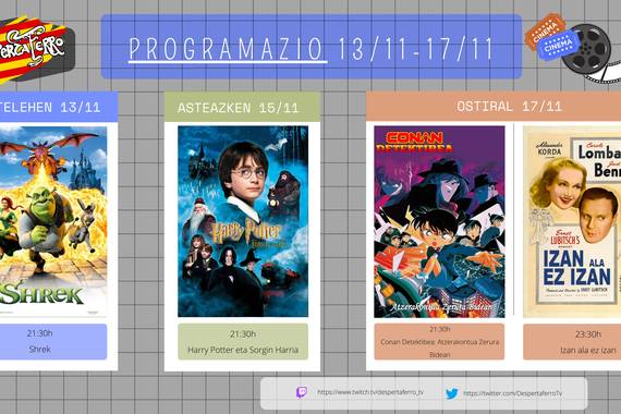 Euskal astea Despertaferro TV kanal pirata samarrean