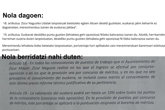 : Atzerapauso handiak Zizur Nagusiko Udalean
