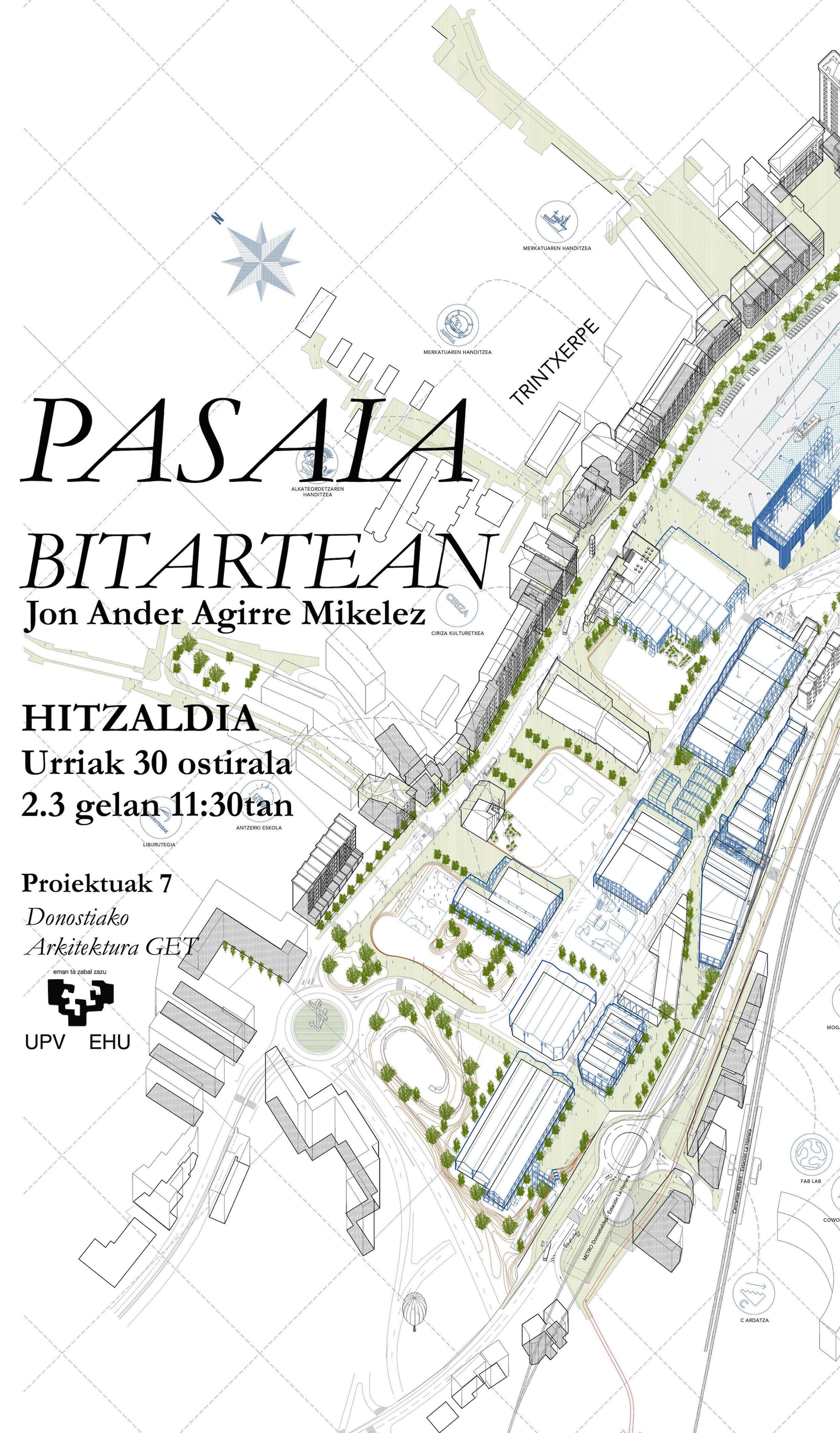 Pasaia Bitartean kartela