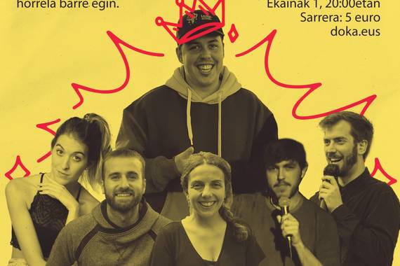 Karkarkar, stand-up eta open-mic ekimen bat euskaraz