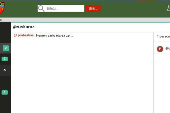 Euskaraz.com, euskarazko txat kanal bat berpizteko saioa