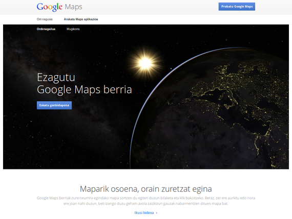 google maps demo euskaraz1