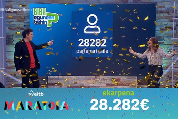 Biba Egunean Behin, berriro ere zuzeneko jokaldi arrakastatsua