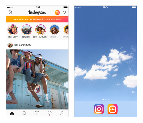 Instagramek IGTV aplikazioa aurkeztu du, bideoak sareratzeko APPa