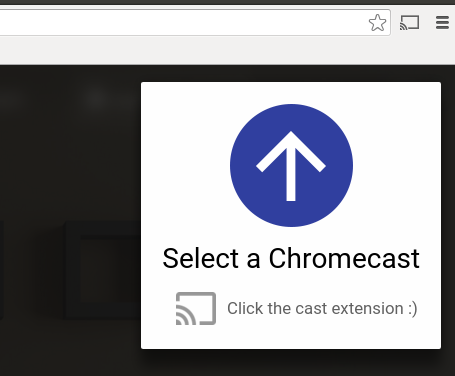 Chromecast-ekin konektatu Chrome