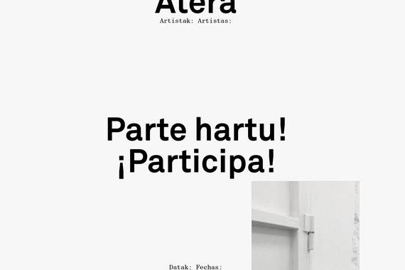 Atea 5, arte azoka Donostian, izena ematea irekita