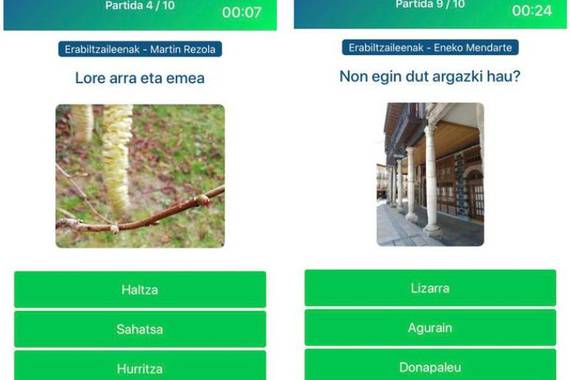 Erabiltzaileen galderak aktibatu dira Egunean Behin jokoan