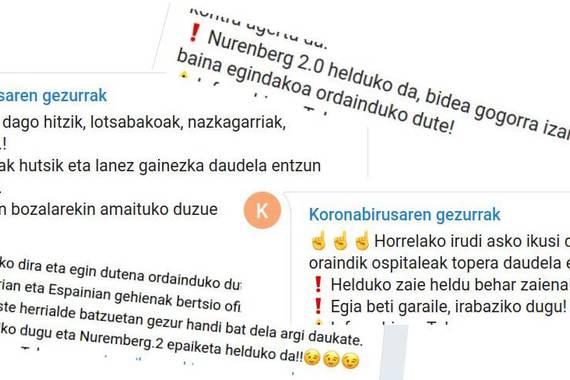 Itxaropena euskal negazionistentzat: Nuremberg 2.0 batek laster justizia ezarriko du
