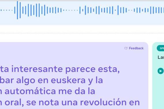 Euskara primeran ulertzen du SeamlessM4T sistema adimentsu berriak