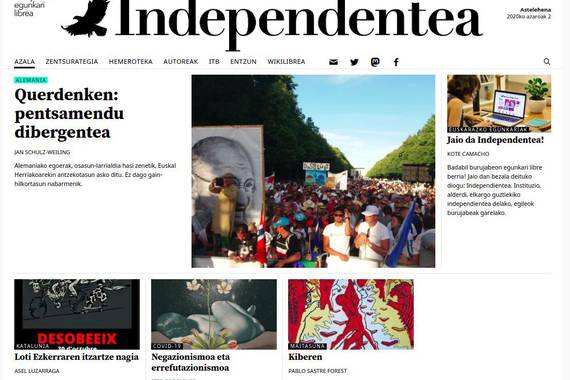Independentea: Berriaren kontrako hedabide digital bat jaio da