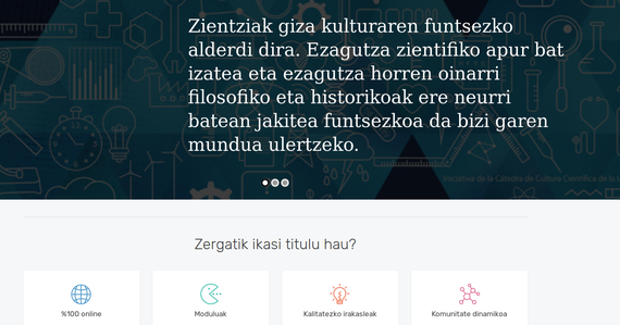 Zientzia kultura masterra, kultura zientifikoa "zientzia gogorrak" baino gehiago baita