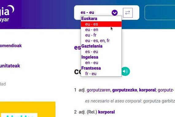 Elhuyar Hiztegiak 25 urte bete ditu eta berrikuntzak ditu web bertsioan