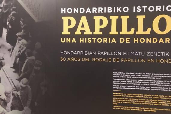 'Papillon' Hondarribian filmatu zenekoa